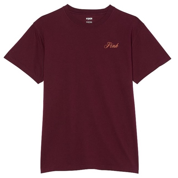 🔥VS Pink NEW RELEASE campus tee sz XXL NWT - Picture 3 of 6